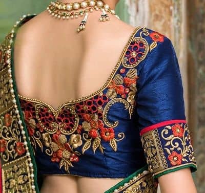 Trending Blouse Embroidery Design Patterns