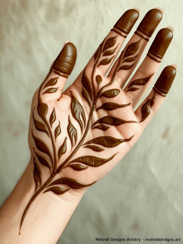 beautiful easy mehndi designs for karwa chauth