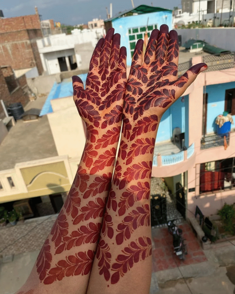 back hand beautiful easy mehndi designs for karwa chauth