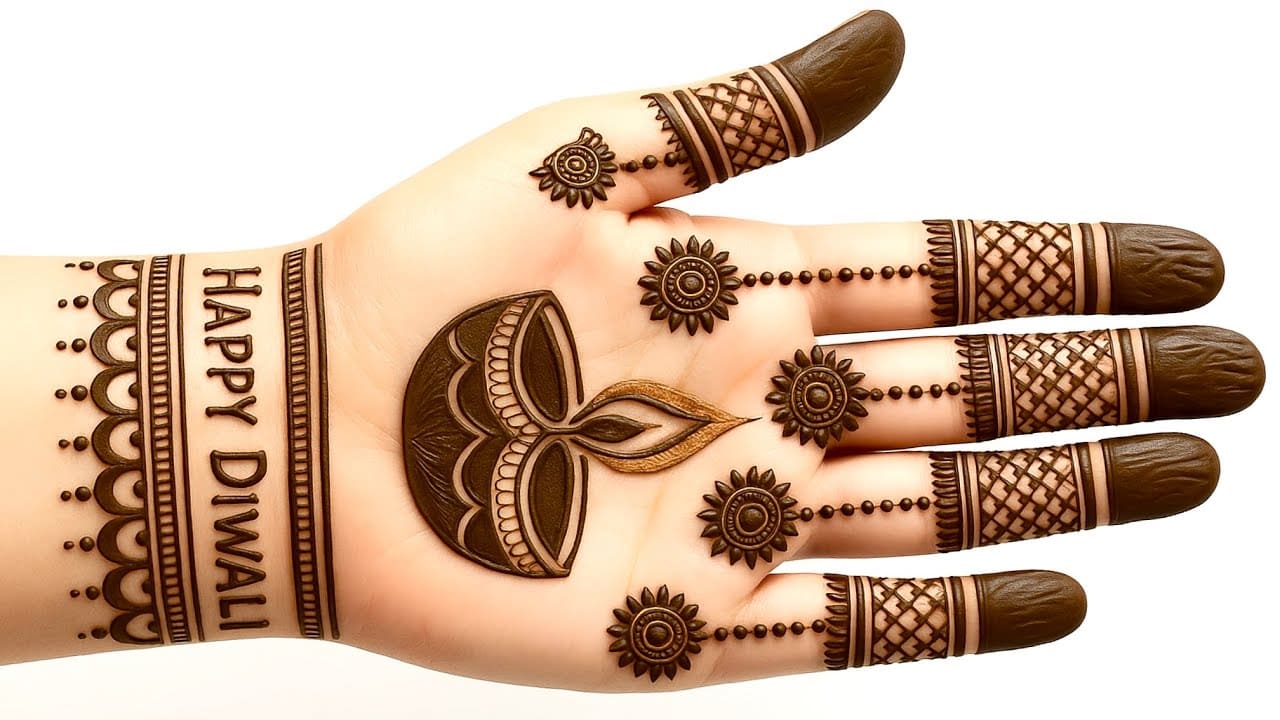 diwali special mehandi design