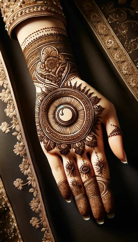 karva chauth mehndi design easy full hand