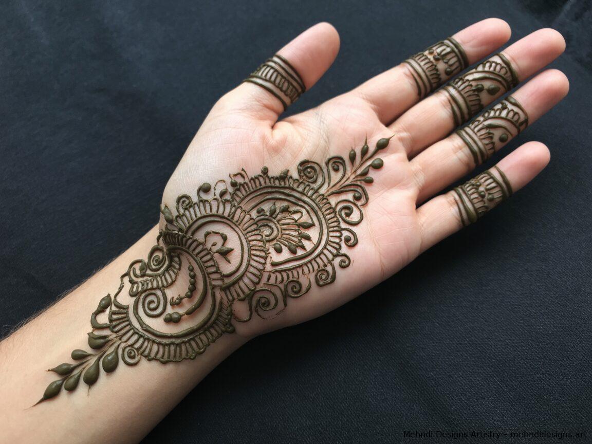 mehndi designs for kids front hand