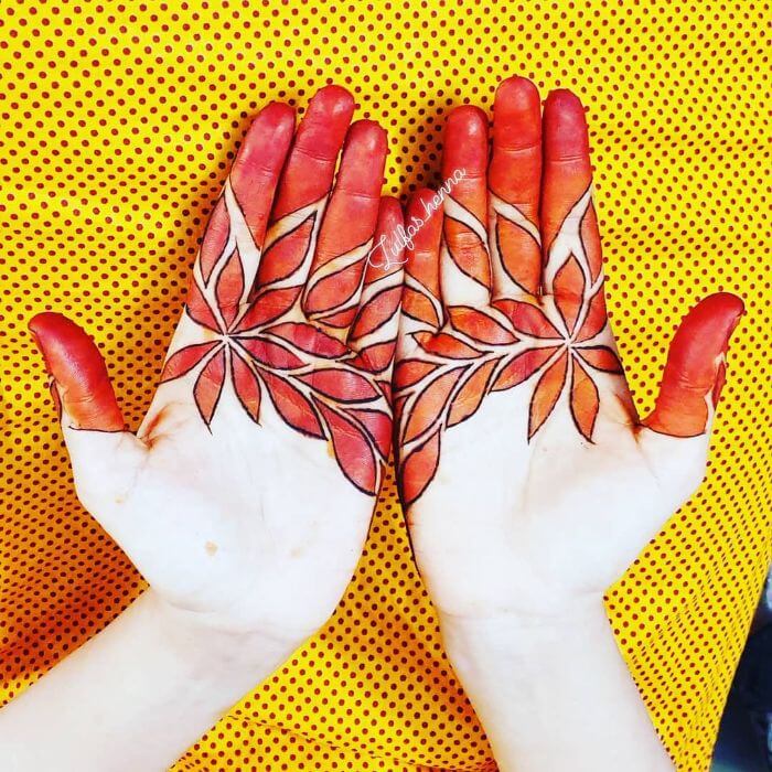 very very easy mehndi designs for hands