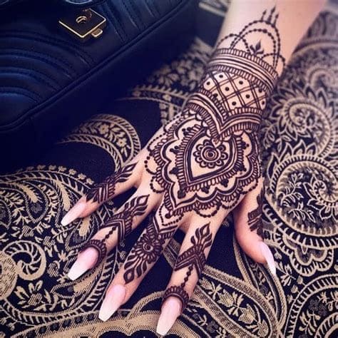 royal simple instagram stylish royal front hand mehndi design