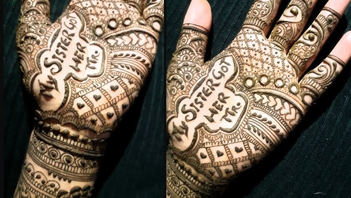 stylish back hand mehndi designs simple and beautiful
