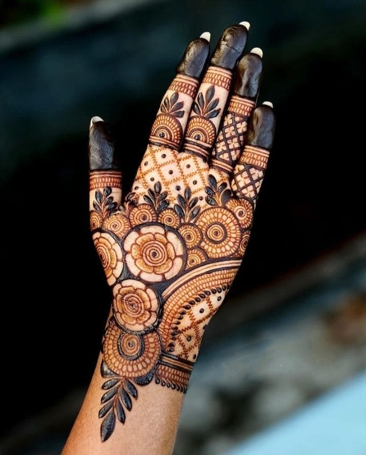 tattoo hand instagram royal finger mehndi design